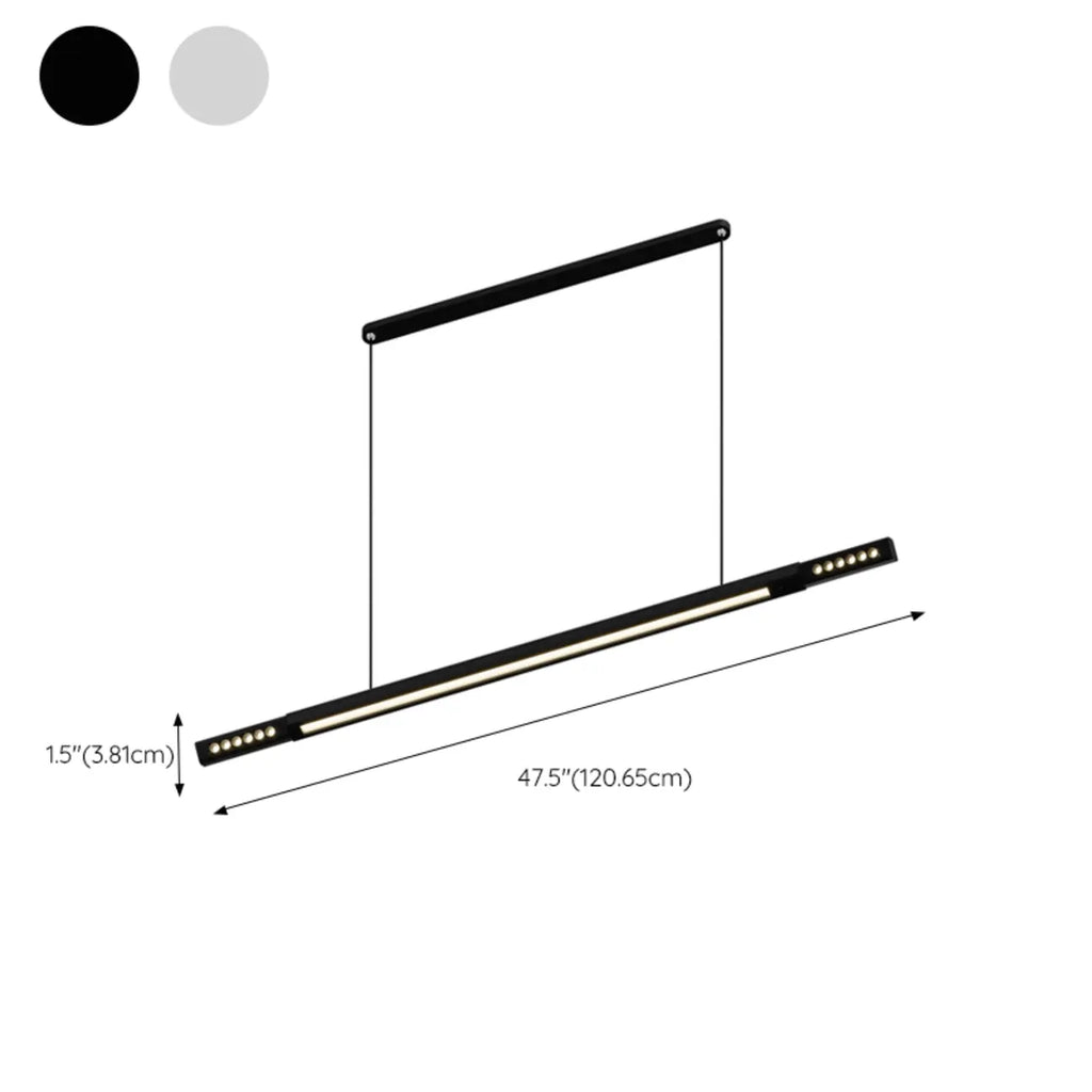 Adjustable Natural 3-Light Linear island Light for Modern Areas