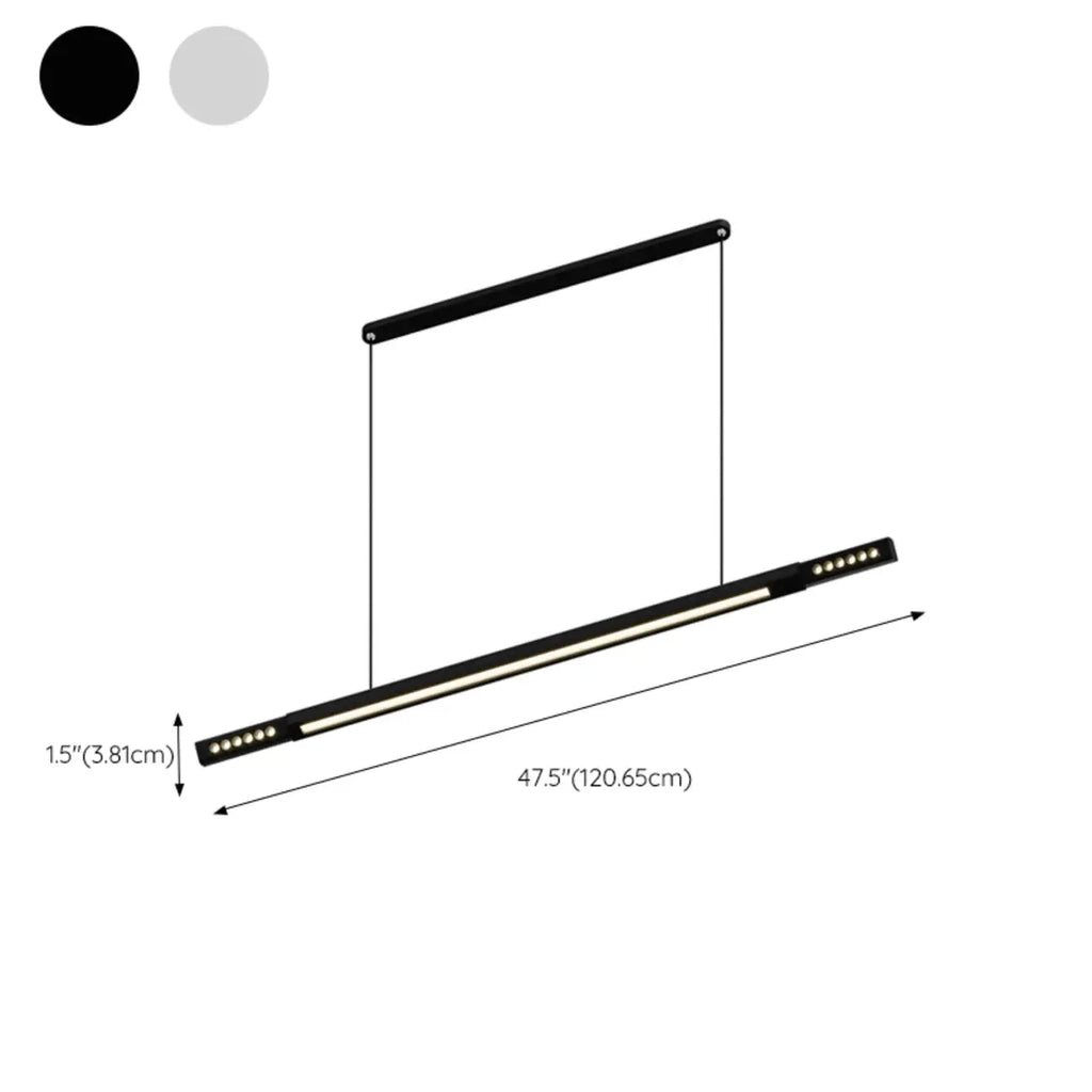 Adjustable Natural 3-Light Linear island Light for Modern Areas
