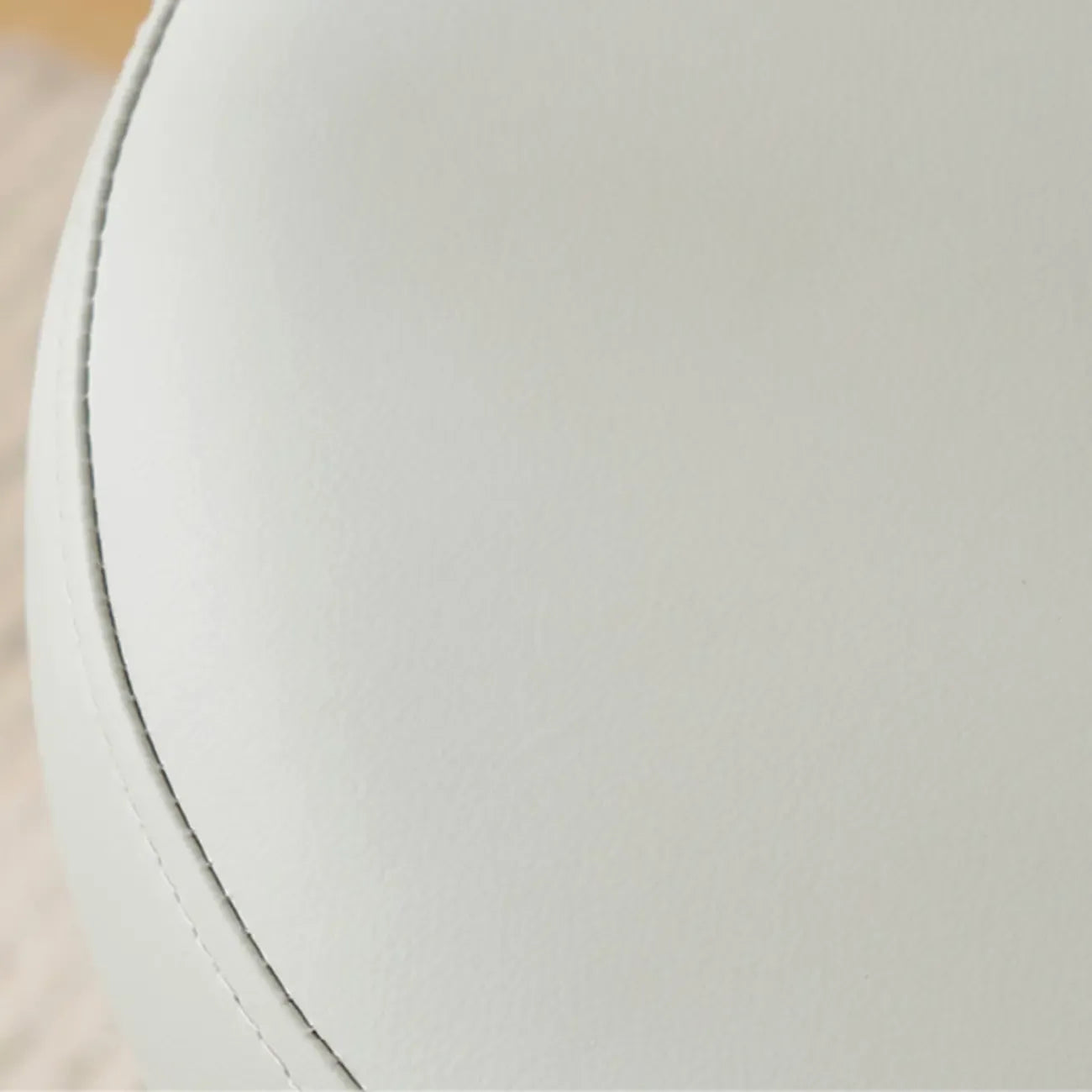 Natural Wood Round Leather Swivel Bar Stools