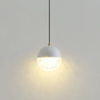 Modern Rose Gold Clear Globe Liftable Pendant Light