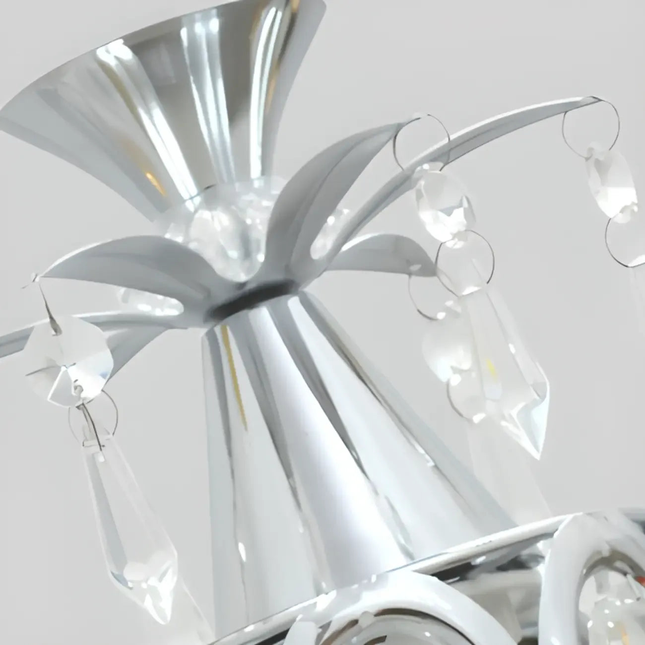 Elegant Cylinder Crystal Kitchen Island Pendant Light with Spotlight
