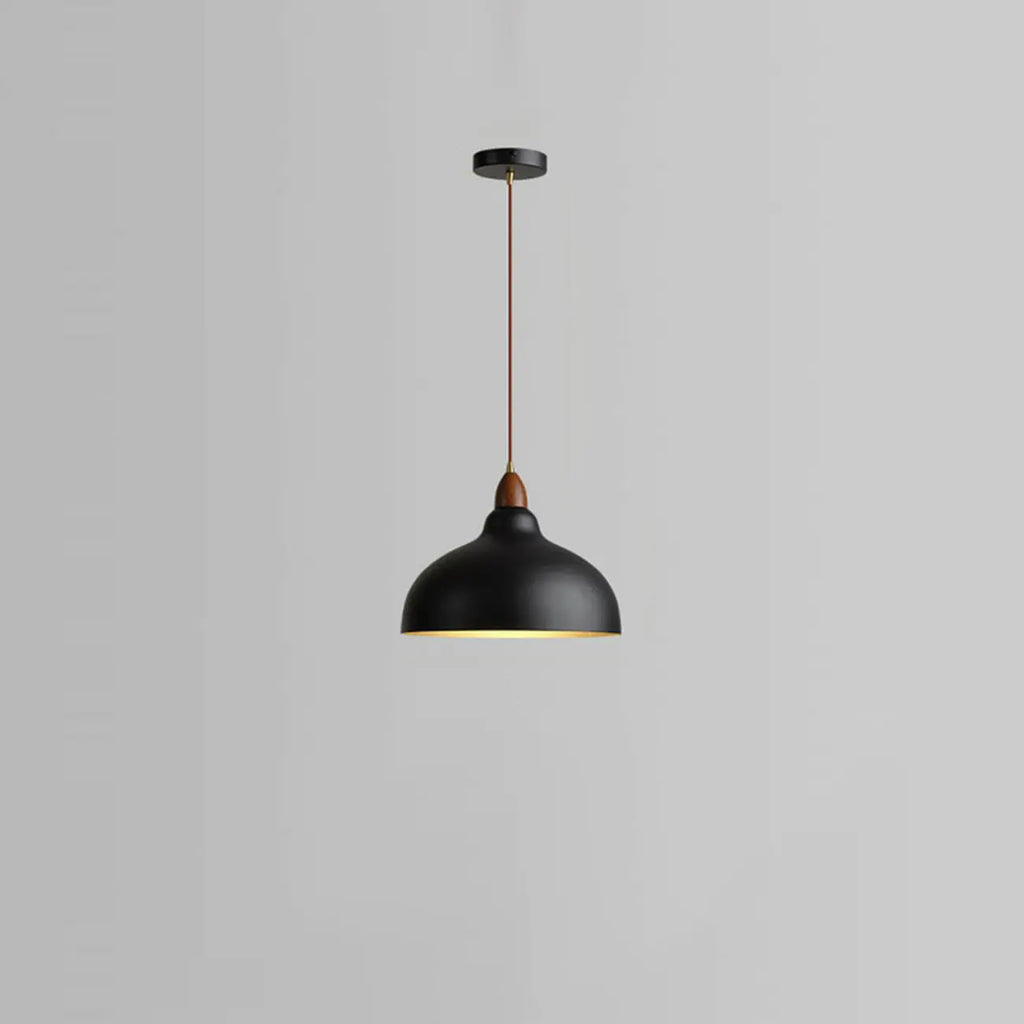 Modern White Metal Bowl Adjustable Kitchen Pendant Light