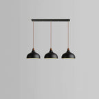 Modern White Metal Bowl Adjustable Kitchen Pendant Light