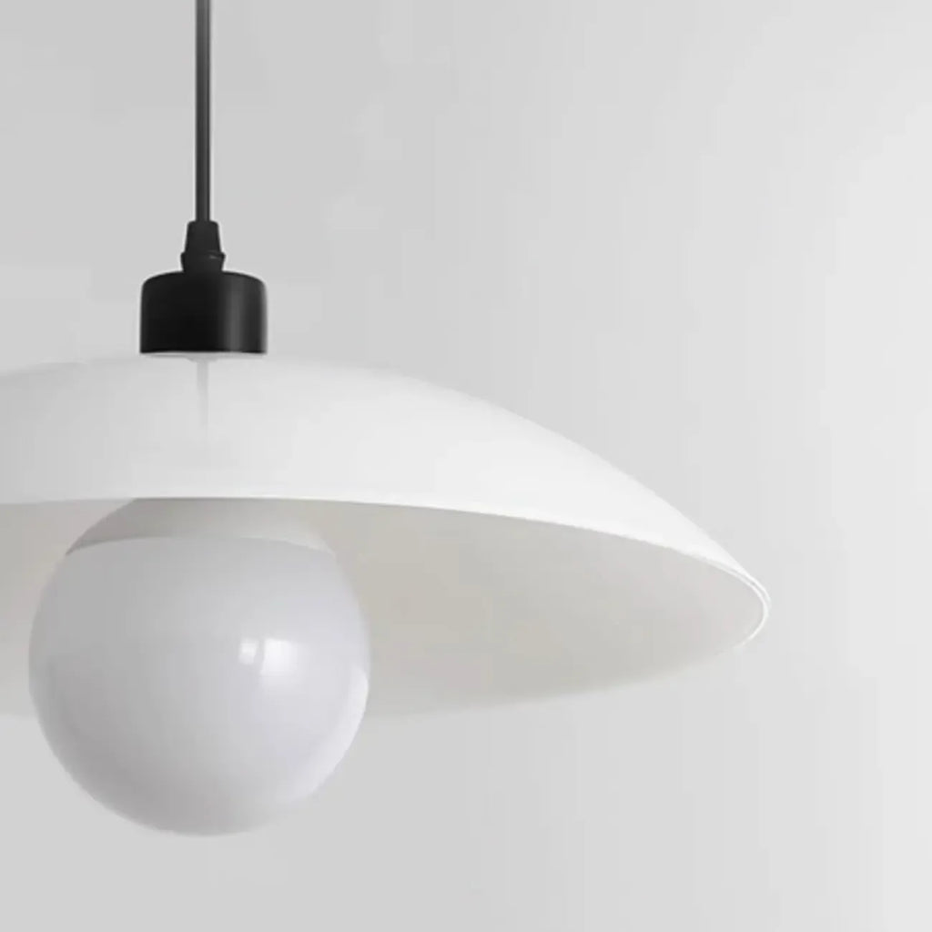 Modern White Glass Adjustable Dining Pendant Lighting