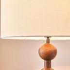 63 Modern Wood Frame Floor Lamp Plug-In for Living Room