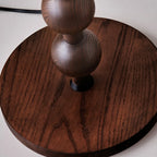 63 Modern Wood Frame Floor Lamp Plug-In for Living Room