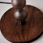 63 Modern Wood Frame Floor Lamp Plug-In for Living Room