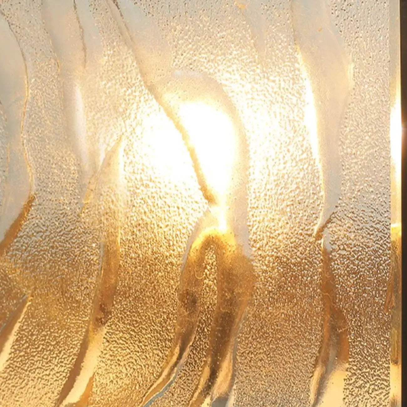 Elegant Bronze Ripple Square Solar Outdoor Post Lights