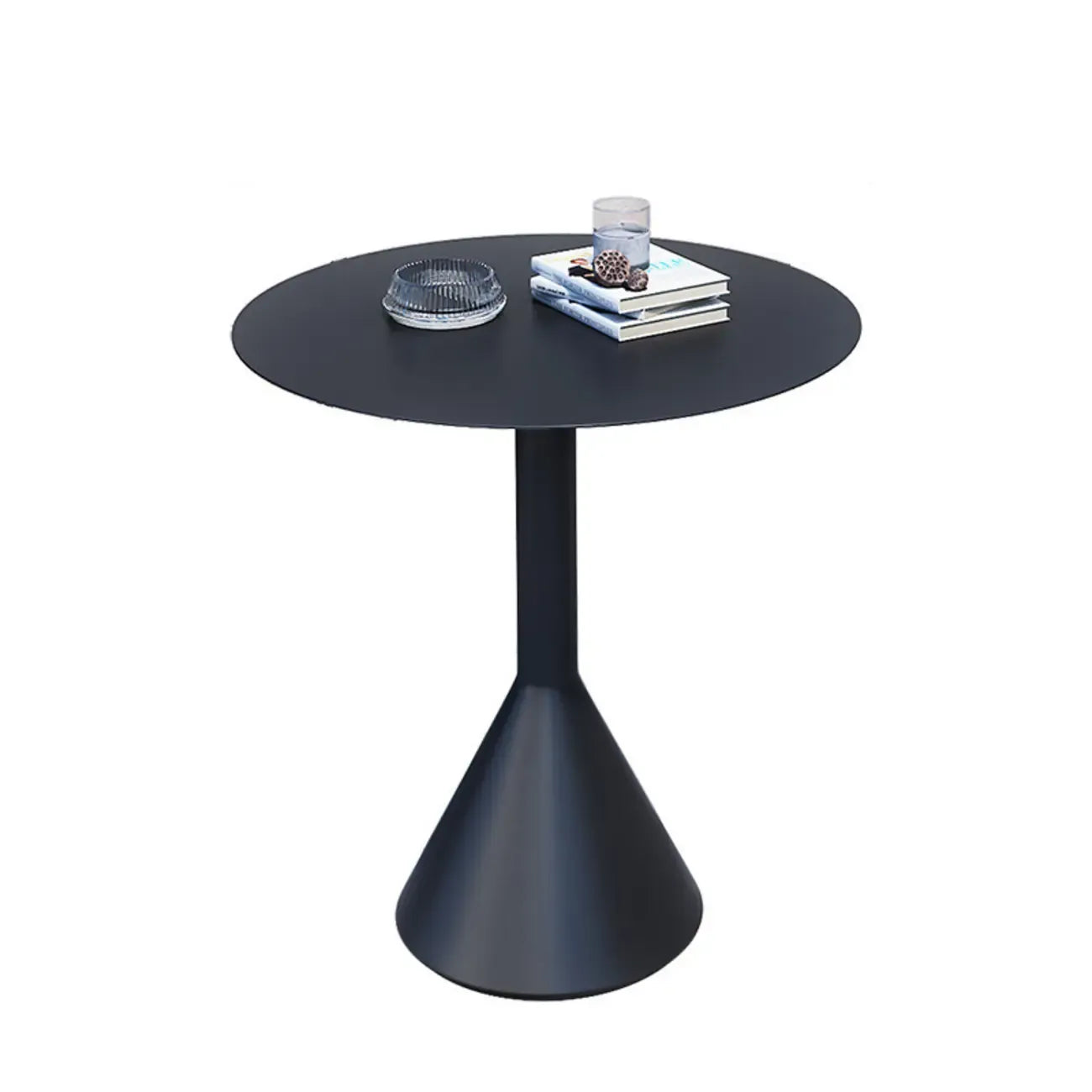 Minimalist Black Metal Small Bar Table Outdoor Table