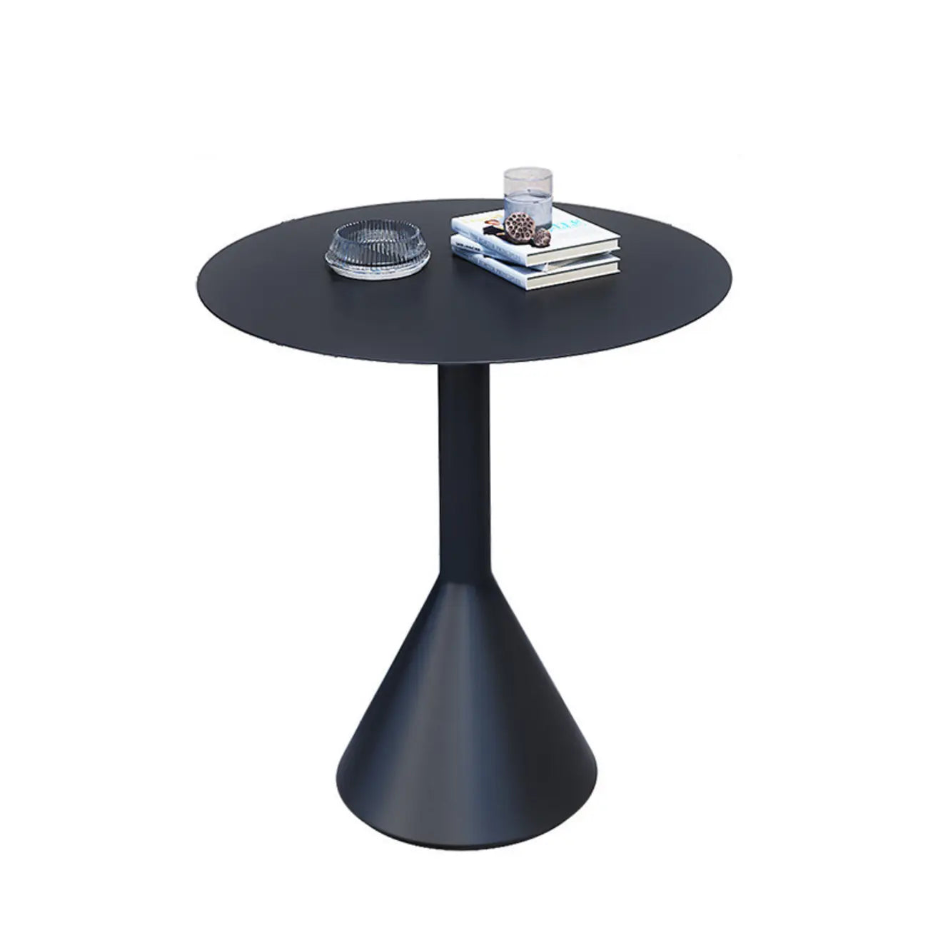 Minimalist Black Metal Small Bar Table Outdoor Table