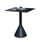 Minimalist Black Metal Small Bar Table Outdoor Table