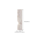 Art Deco 2-Light Curved Solid Alabaster Wall Sconce