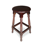 Bar Height Swivel Scandinavian Leather Bar Stools