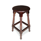 Bar Height Swivel Scandinavian Leather Bar Stools