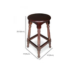 Bar Height Swivel Scandinavian Leather Bar Stools
