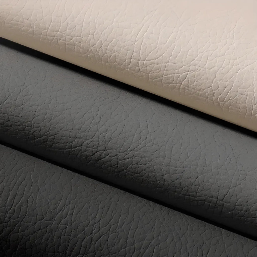 Modern Khaki Leather Adjustable Reclining Office Chair