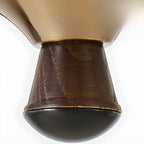Modern Adjustable Gold Flower Glass Chandelier 6/8 Lights