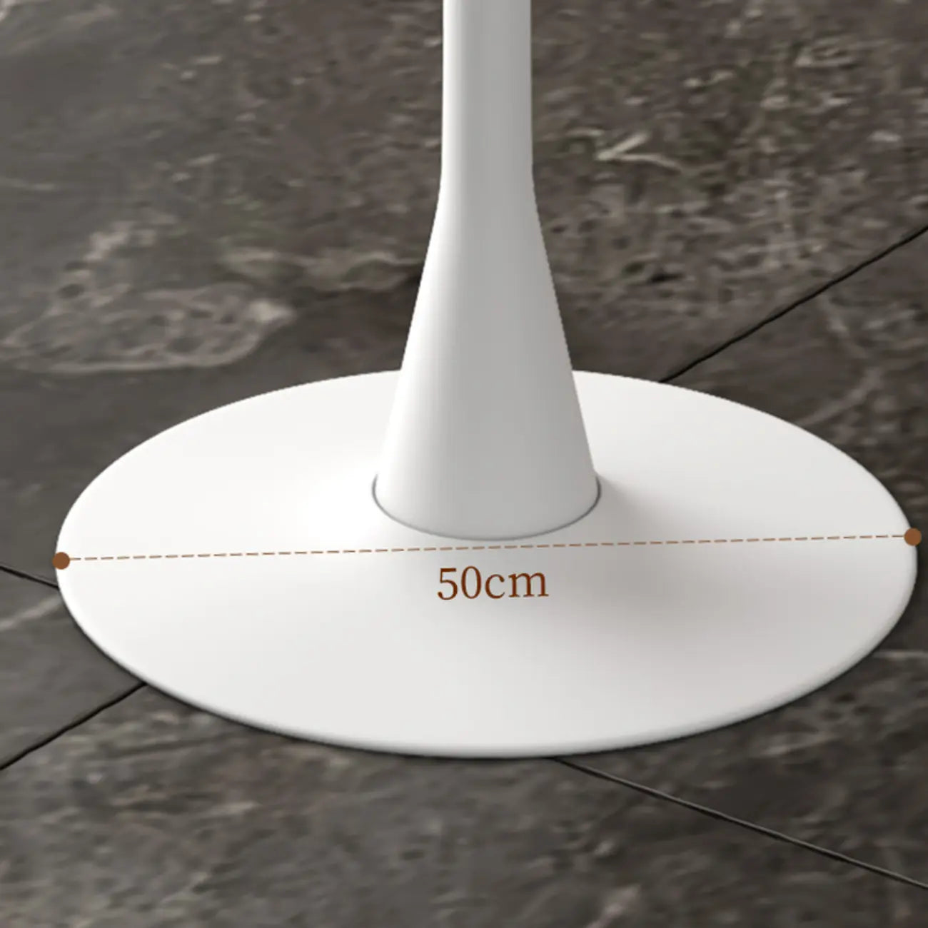 Modern Matte Black Metal Pedestal Round Wood Bar Tables