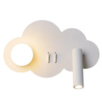 Sleek Adjustable Metal LED Wall Sconce with Acrylic Shade
