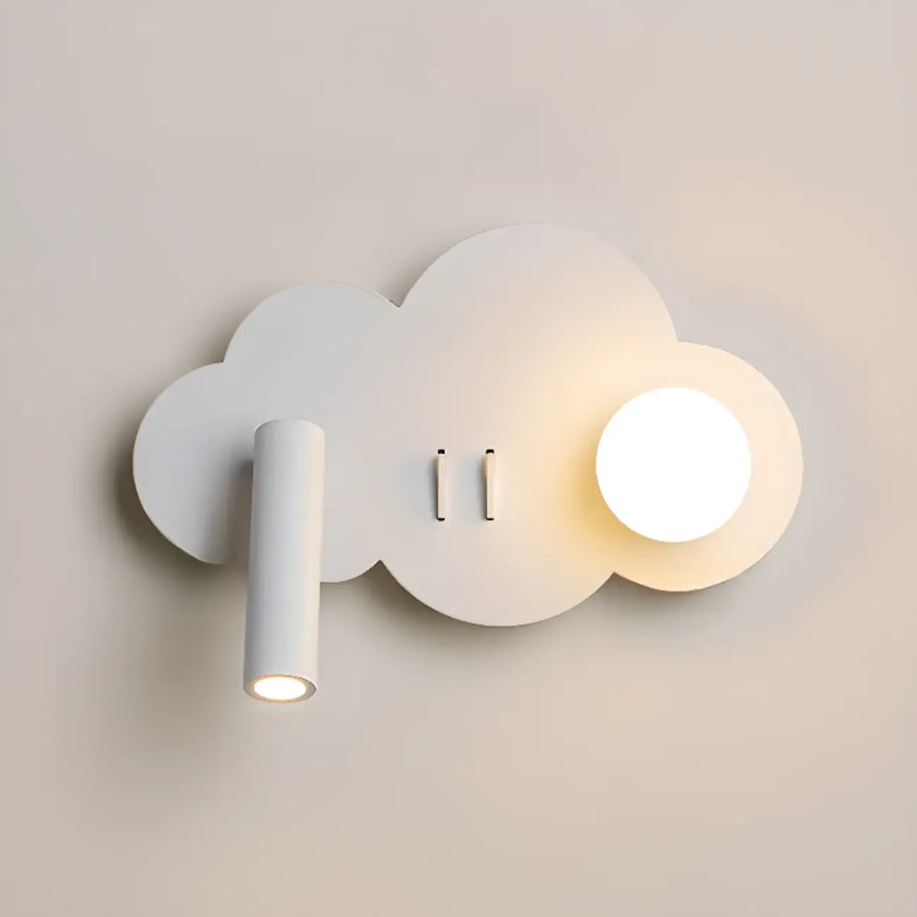 Sleek Adjustable Metal LED Wall Sconce with Acrylic Shade