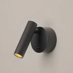 Sleek Adjustable Metal LED Wall Sconce with Acrylic Shade