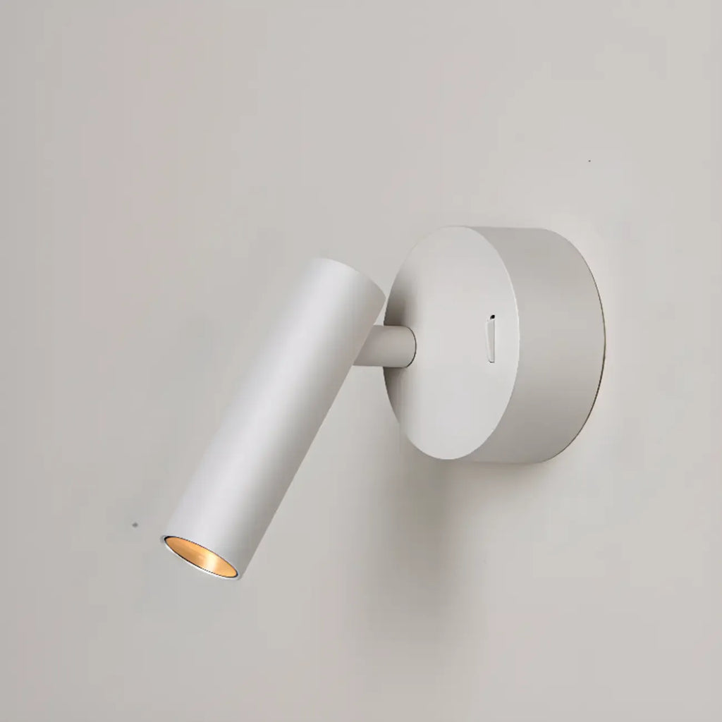 Sleek Adjustable Metal LED Wall Sconce with Acrylic Shade