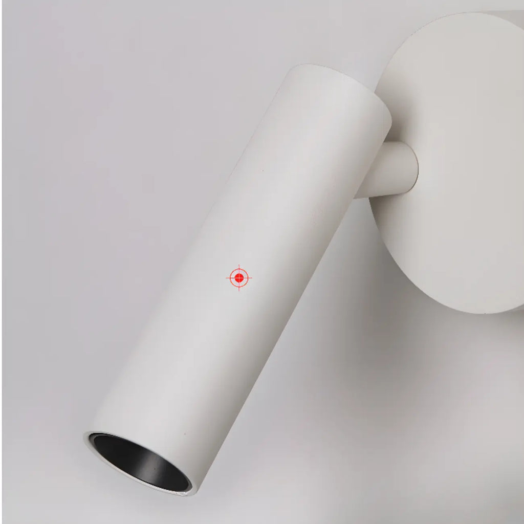 Sleek Adjustable Metal LED Wall Sconce with Acrylic Shade