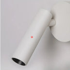 Sleek Adjustable Metal LED Wall Sconce with Acrylic Shade