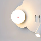 Sleek Adjustable Metal LED Wall Sconce with Acrylic Shade