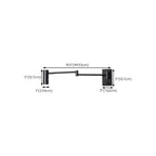 Sleek Adjustable Metal LED Wall Sconce with Acrylic Shade