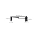 Sleek Adjustable Metal LED Wall Sconce with Acrylic Shade