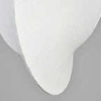 Modern White Fabric Adjustable Living Room Pendant Light