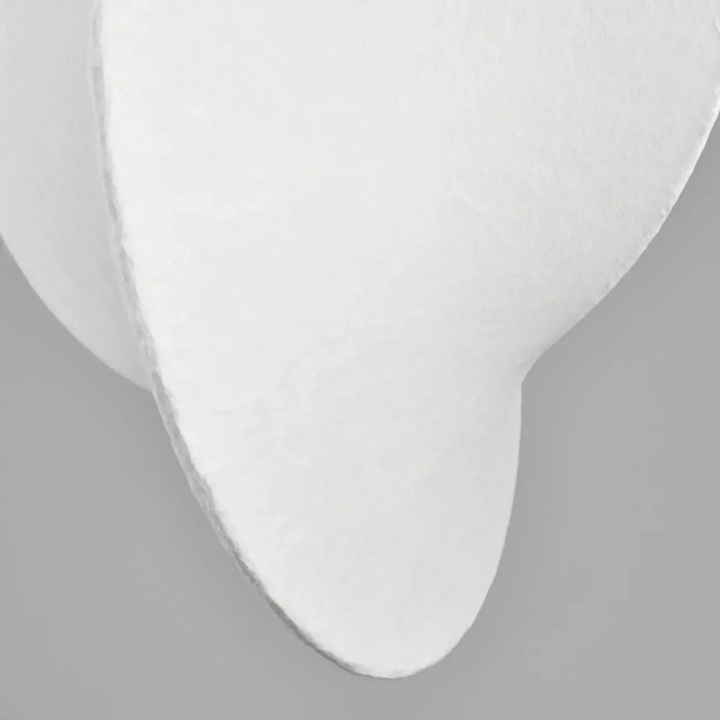 Modern White Fabric Adjustable Living Room Pendant Light