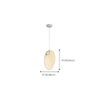Modern White Fabric Adjustable Living Room Pendant Light