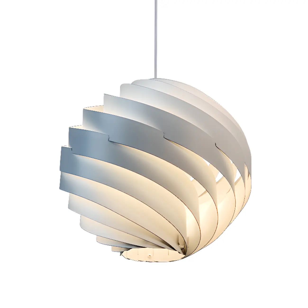 Art Aluminum Globe Pendant Light for Kitchen Island