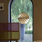 Art Aluminum Globe Pendant Light for Kitchen Island