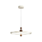 Dimmable White Round Hanging Pendant Light for Kitchen Island