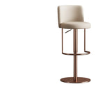Modern Stainless Steel Swivel Bar Stool Adjustable Height