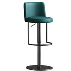 Modern Stainless Steel Swivel Bar Stool Adjustable Height