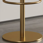Modern Stainless Steel Swivel Bar Stool Adjustable Height