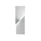 Art Decor White Geometric Metal LED Wall Sconce with Remote