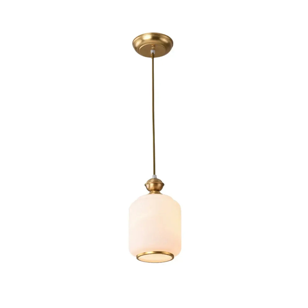 Indoor Clear Glass Pendant Lights Fixture with Adjustable Height