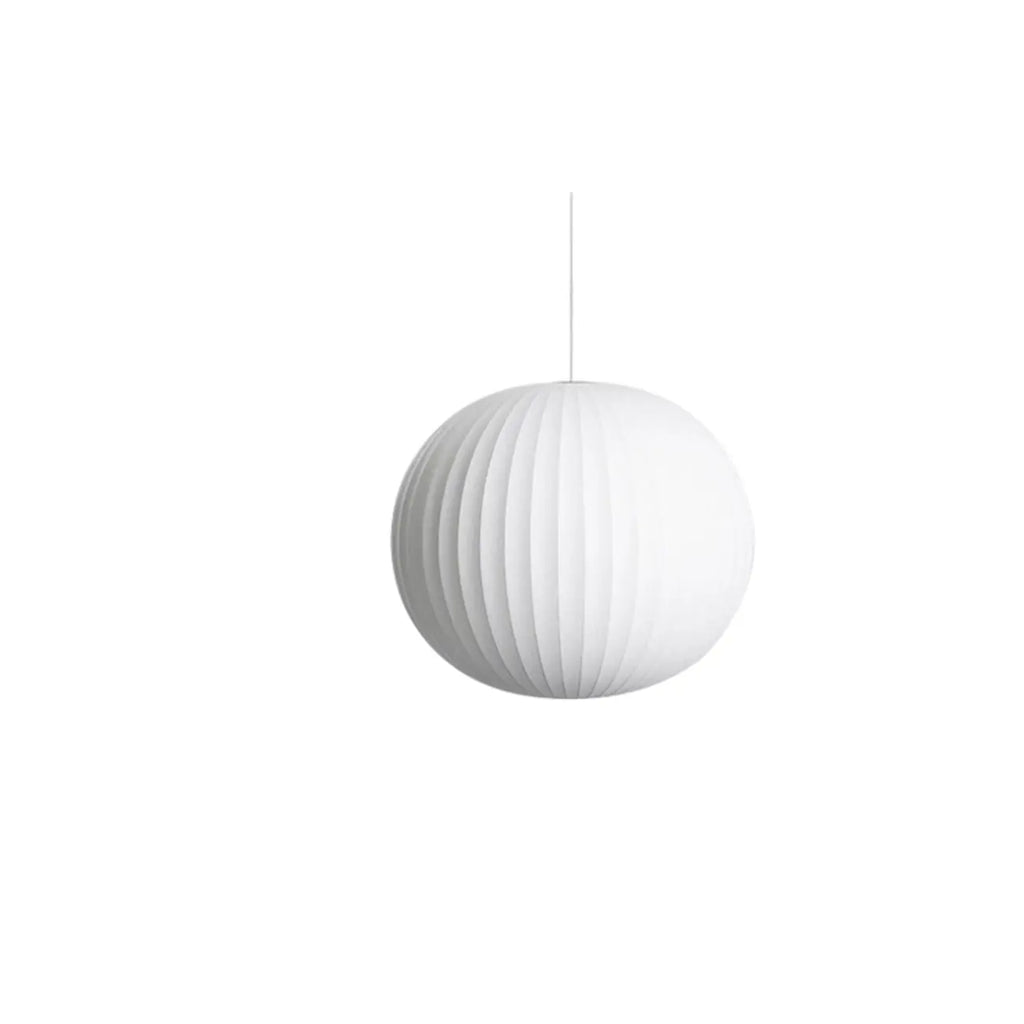 Geometric Silk Pendant Light for Bedside Adjustable Height