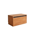 Contemporary Walnut Wood Cube Storage Bookcase