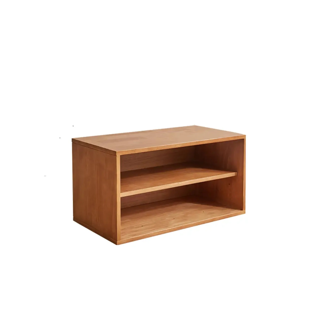 Contemporary Walnut Wood Cube Storage Bookcase