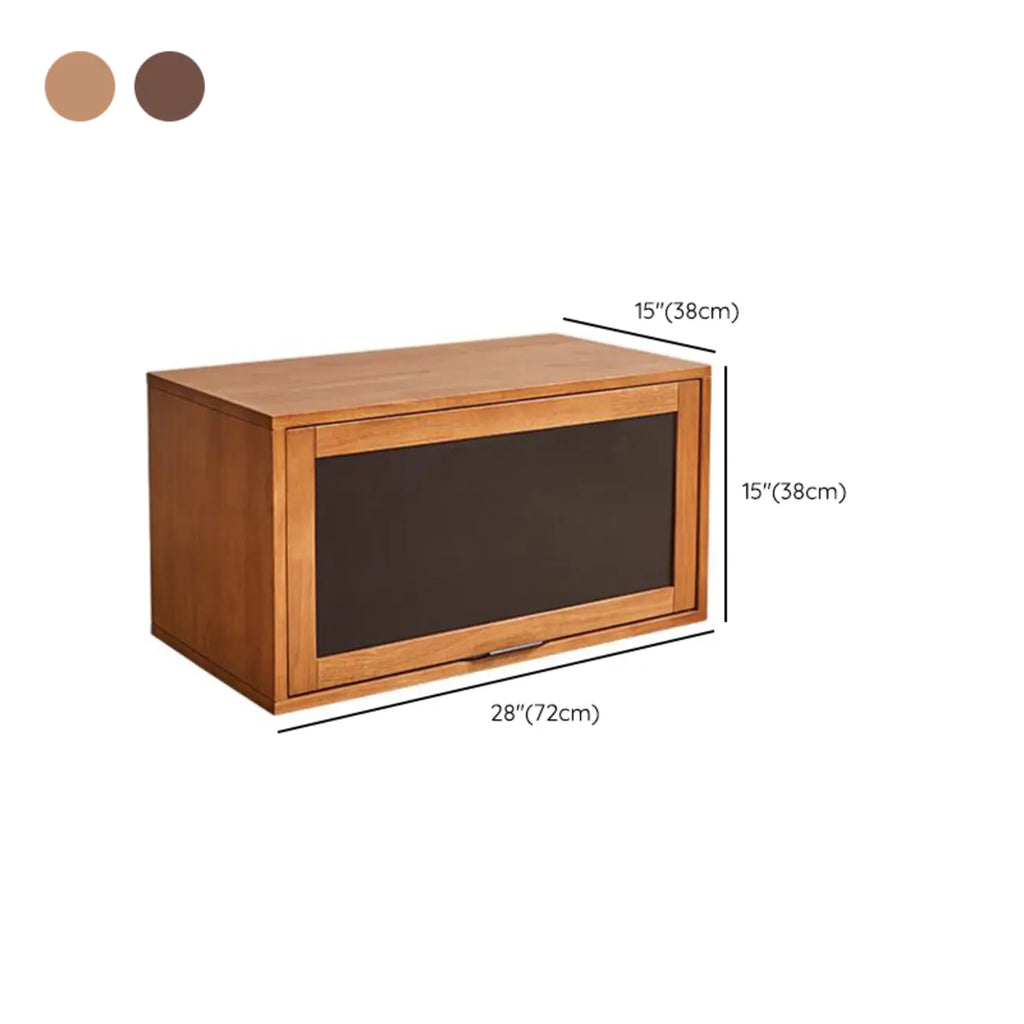 Contemporary Walnut Wood Cube Storage Bookcase