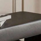 Decorative Upholstered Curved Storage Bench for Living Room