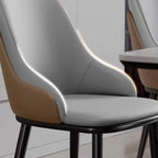 Modern Faux Leather Upholstered Dining Chair for Restaurants