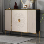 Freestanding Stylish Adjustable Shelves Shoe Storage Cabinet