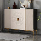 Freestanding Stylish Adjustable Shelves Shoe Storage Cabinet